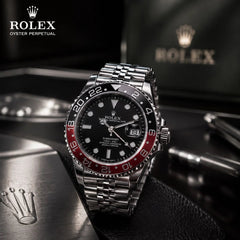 ROLEX Submariner Date Working Push Lock Watch - With Box