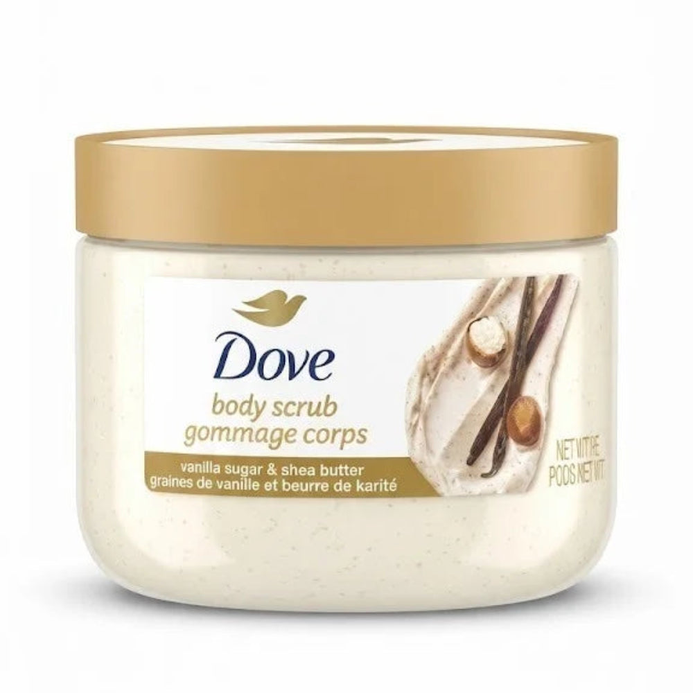 Dove Vanilla Sugar & Shea Butter Body Scrub - 425g