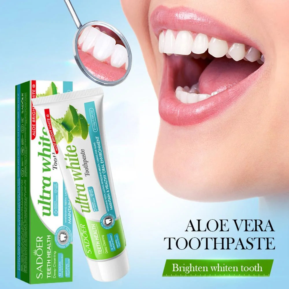 Sadoer Ultra White & Bright Aloevera Toothpaste 100g