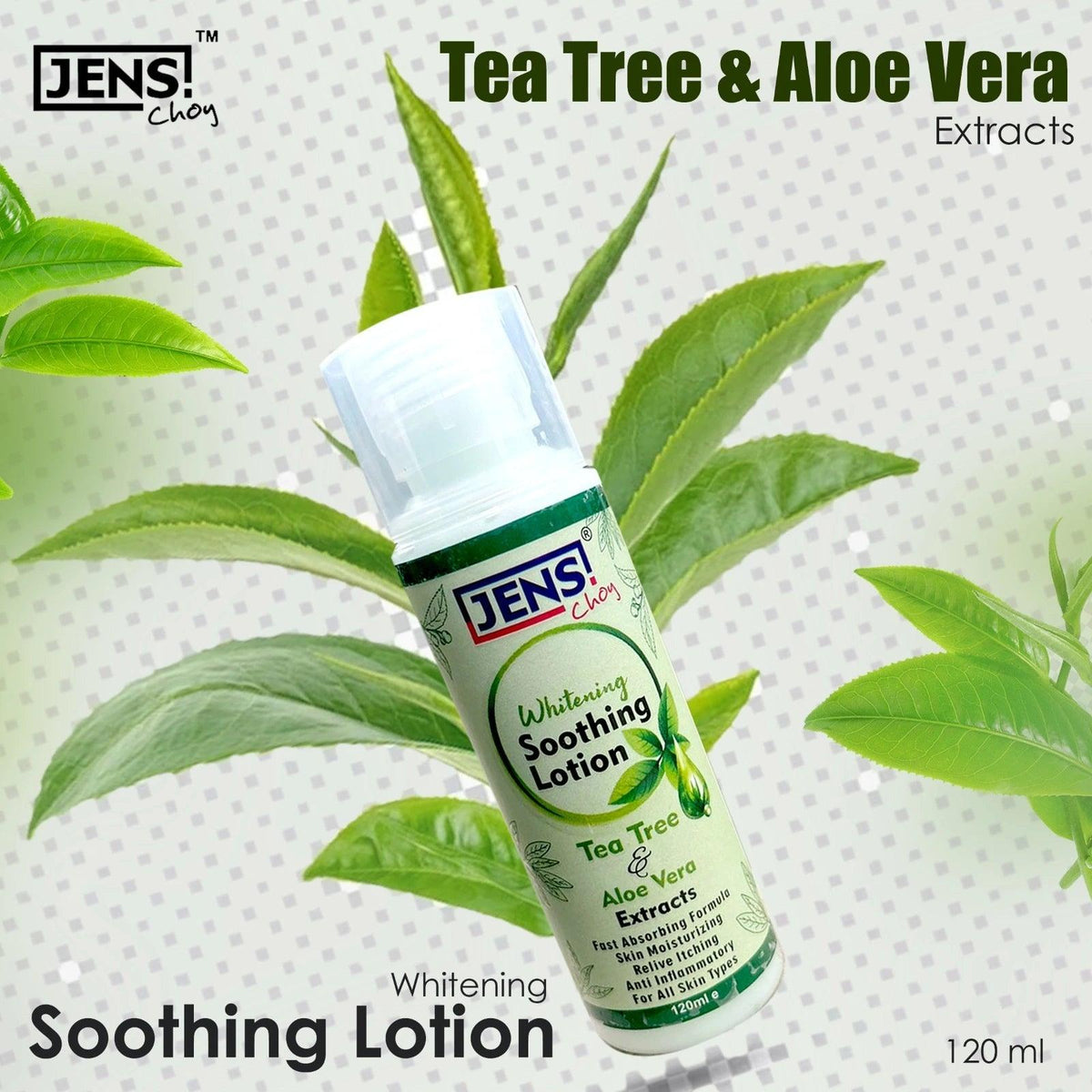 Jens Tea Tree Soothing Lotion 120ml