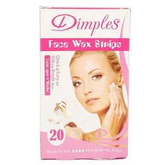 Dimple Face Wax Strips (20 Pcs)