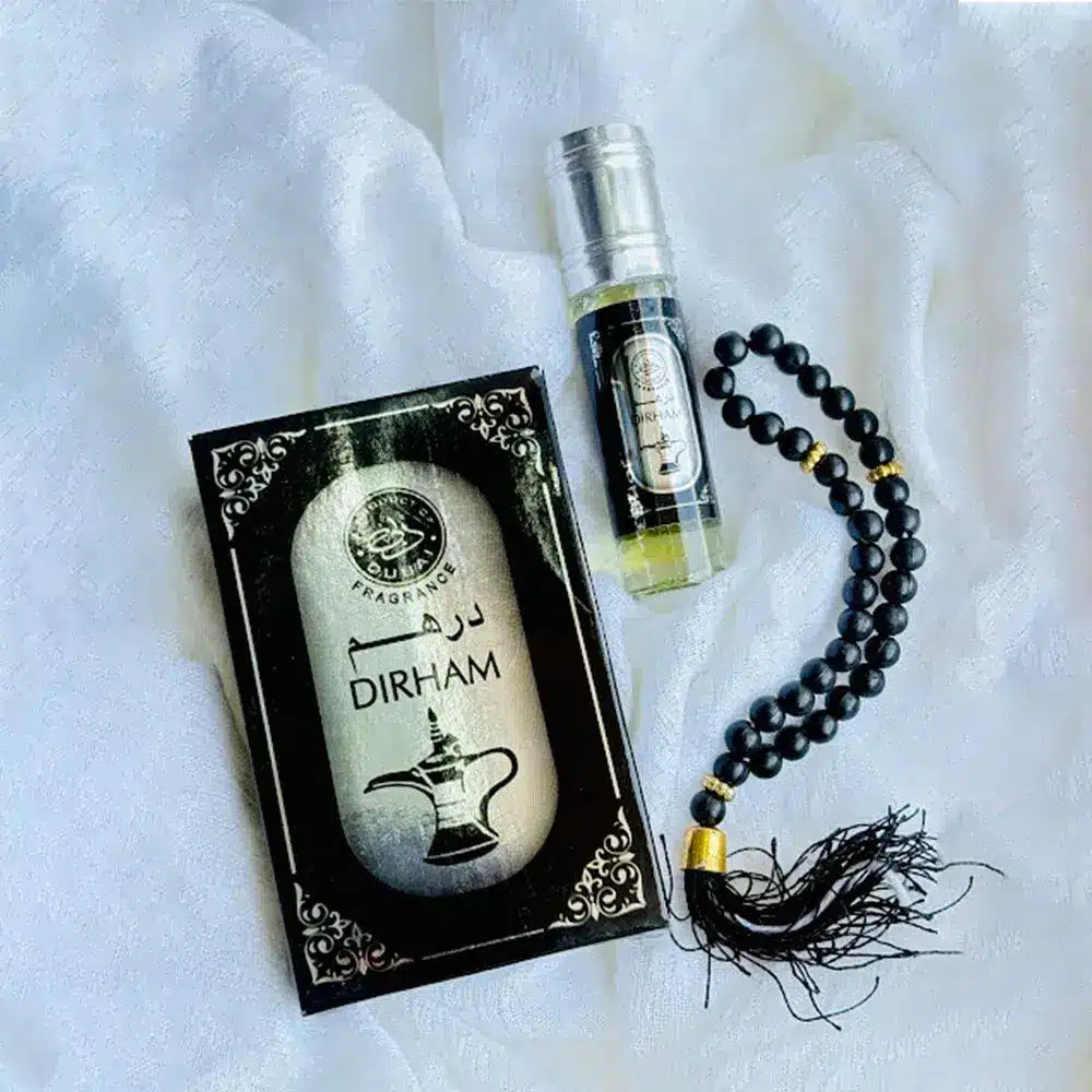 Dubai Dirham Attar With Free Tasbeeh - 6ml