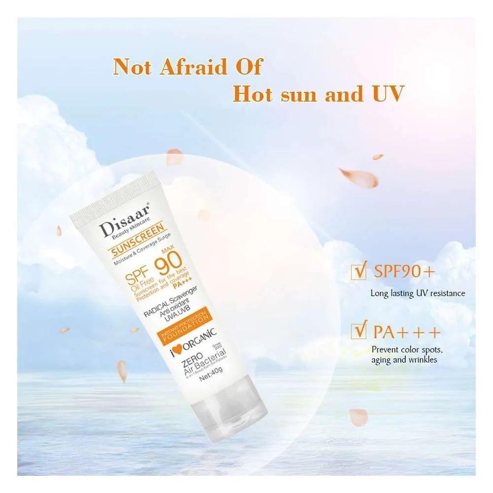 Disaar Instant UVA/UVB Protection Sunscreen SPF 90 PA+++ – 40 g