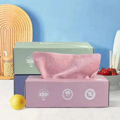 Disposable Microfiber Kitchen Towel - Box Packing