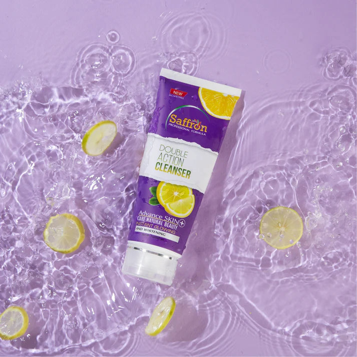 Saffron Double Action Cleanser - 200gm