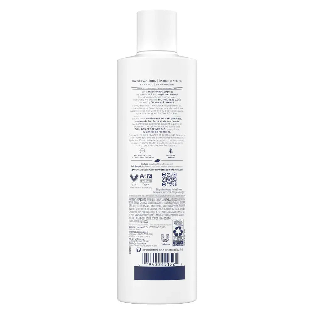 Dove Damage Therapy Lavender And Volume Shampoo - 355ml