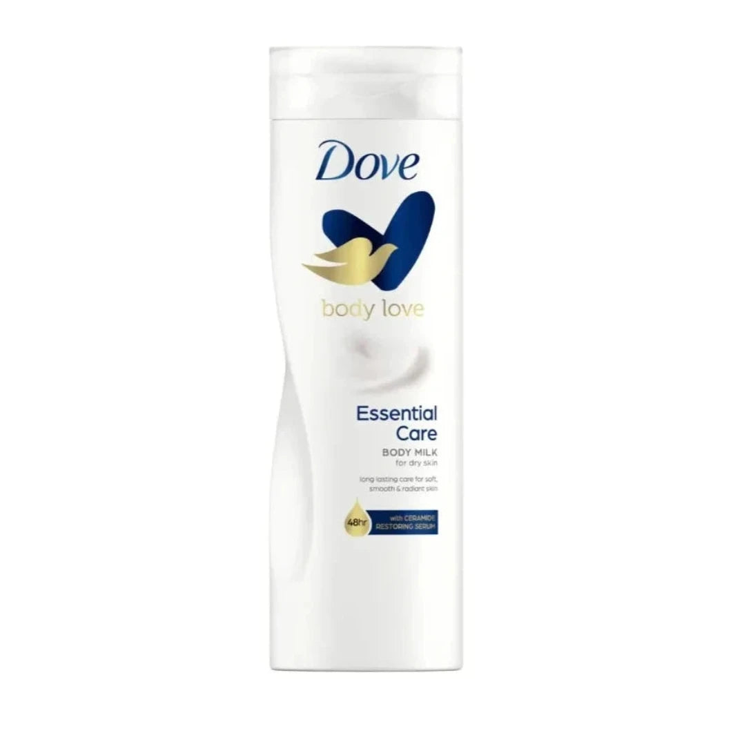 Dove Body Love Body Milk Lotion, for dry skin, Essential Care - 250ml