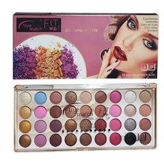 True Match Fit Me Colorful 36 Color 3D Eyeshadow Palette Eyeshadow Kit