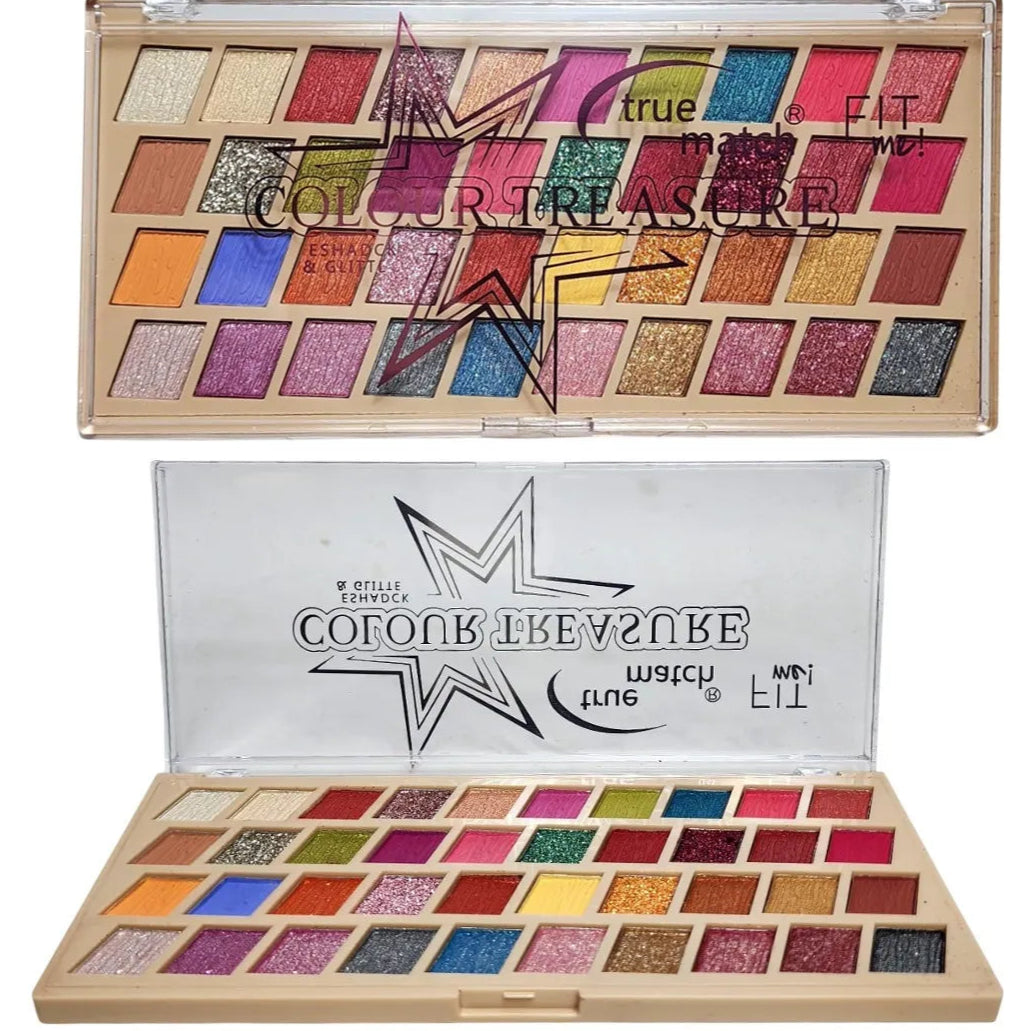 True Match 40 Colours Eyeshadow Shimmer Palette