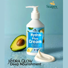 Soapex Hydra Plus Avocado Oil Vitamin E Cream - 250ml