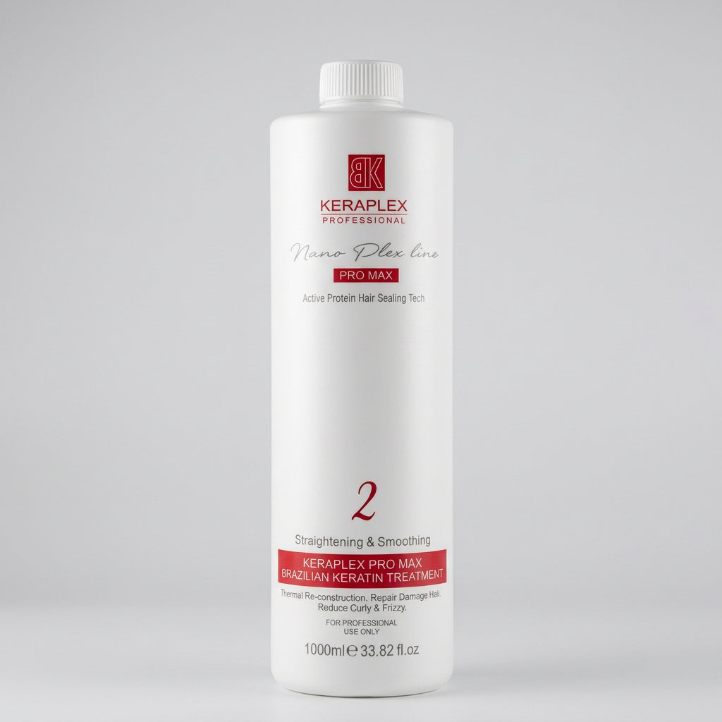BK Keraplex Nano Platinum Pro Max Brazilian Keratin Treatment - 1000ml