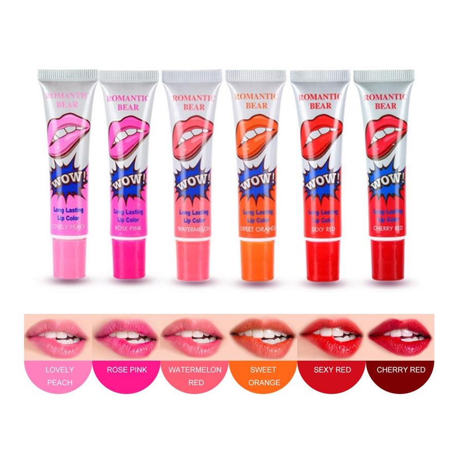 6 Pcs Fitme WOW Peel off Lipstick