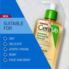CeraVe Hydrating Foaming Oil Cleanser - 237ml