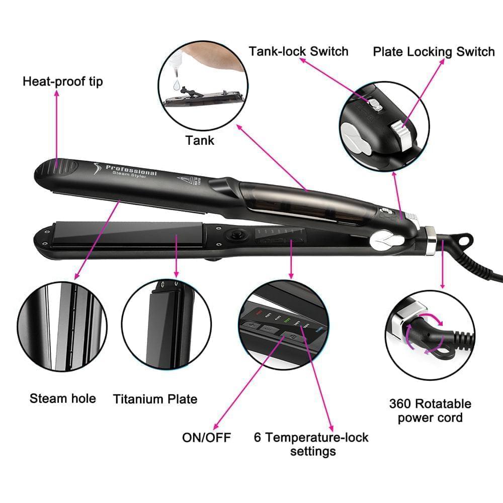 Professional Hair Salon Steam Styler