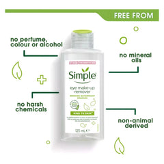 Simple Kind to Skin Eye Make‑Up Remover - 125ml