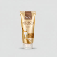 City Girl Korean Glass Skin Rice Polish with 24K Gold Dust - 150ml