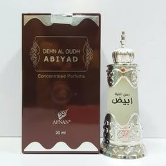 Afnan Dehn Al Oudh Abiyad Concentrated Perfume Oil – 20ml