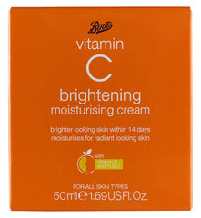 Boots Vitamin C Brightening Moisturising Cream - 50ml