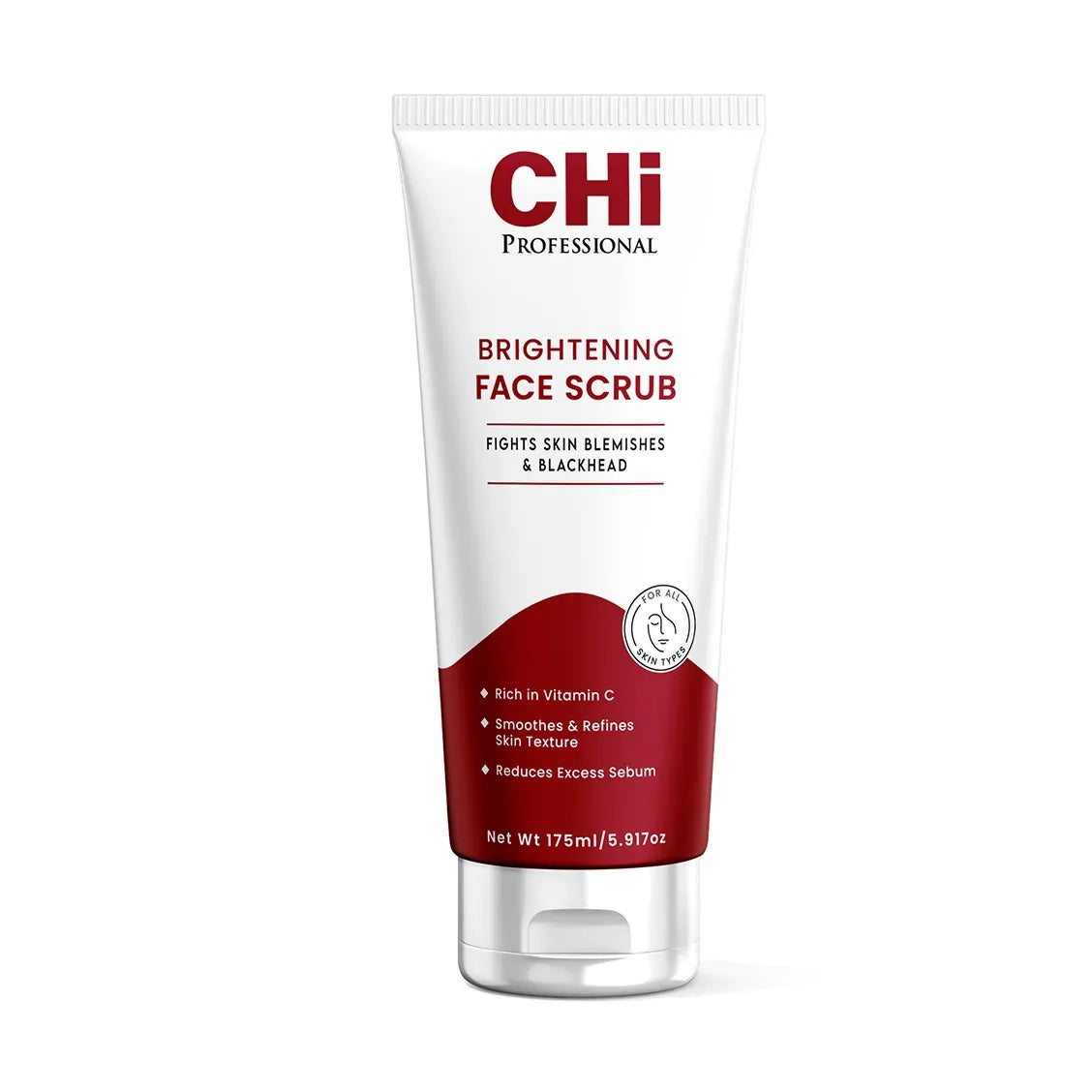 CHI Professional Brightening Face Scrub – Exfoliate, Refresh, and Glow (175ml)