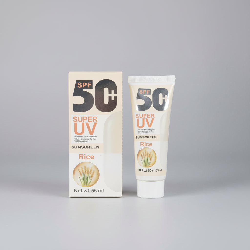 Karité SPF 50+ Super UV Rice Sunscreen - 55ml