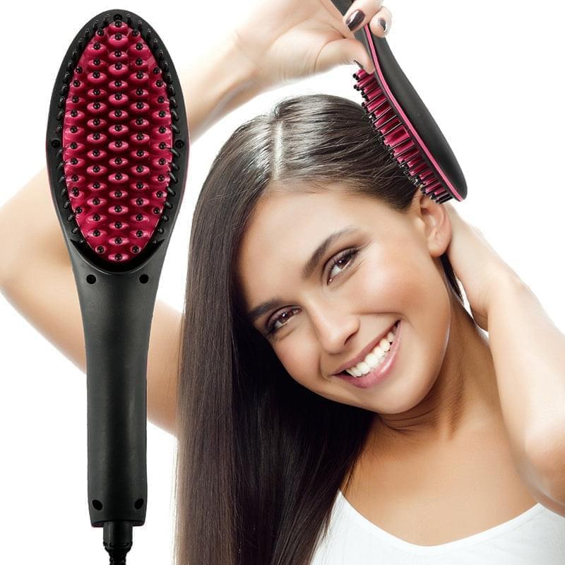 Fast Hair Straightener Brush