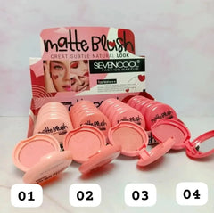 Velvet Touch Matte Blush-On Natural Finish, Long-Lasting Color