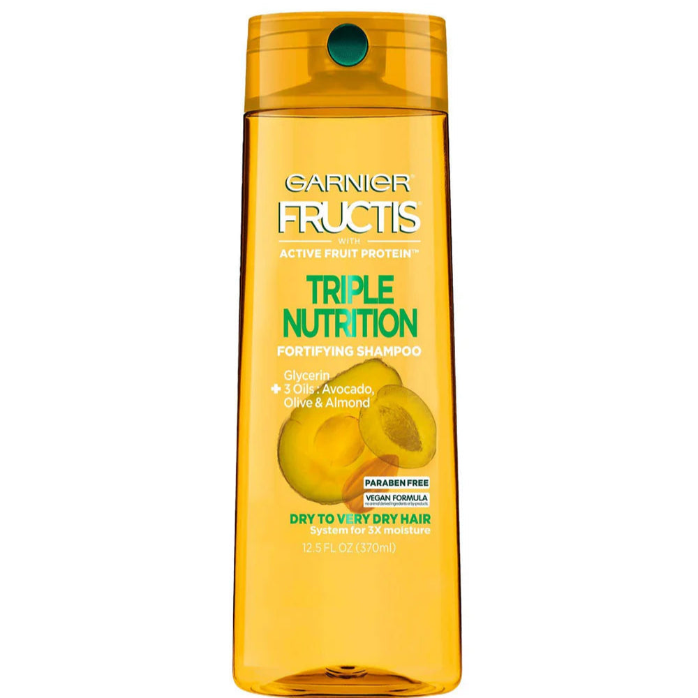 Garnier Fructis Triple Nutrition Shampoo - 370ml