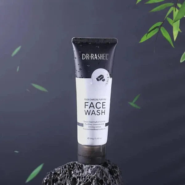 Dr.Rashel Black Charcoal Purifying Face Wash - 100g