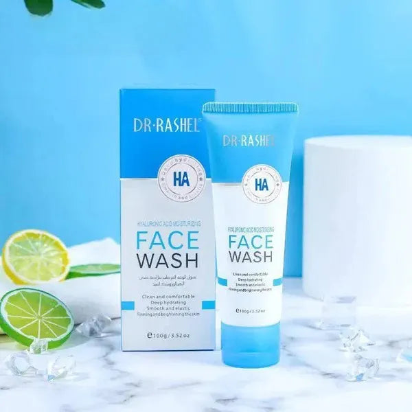 Dr.Rashel Hyaluronic Acid Hydrating Moisturizing and Smooth Face Wash - 100g