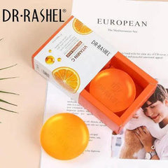 Dr.Rashel Vitamin C Brightening & Anti Aging Whitening Soap - 100gm