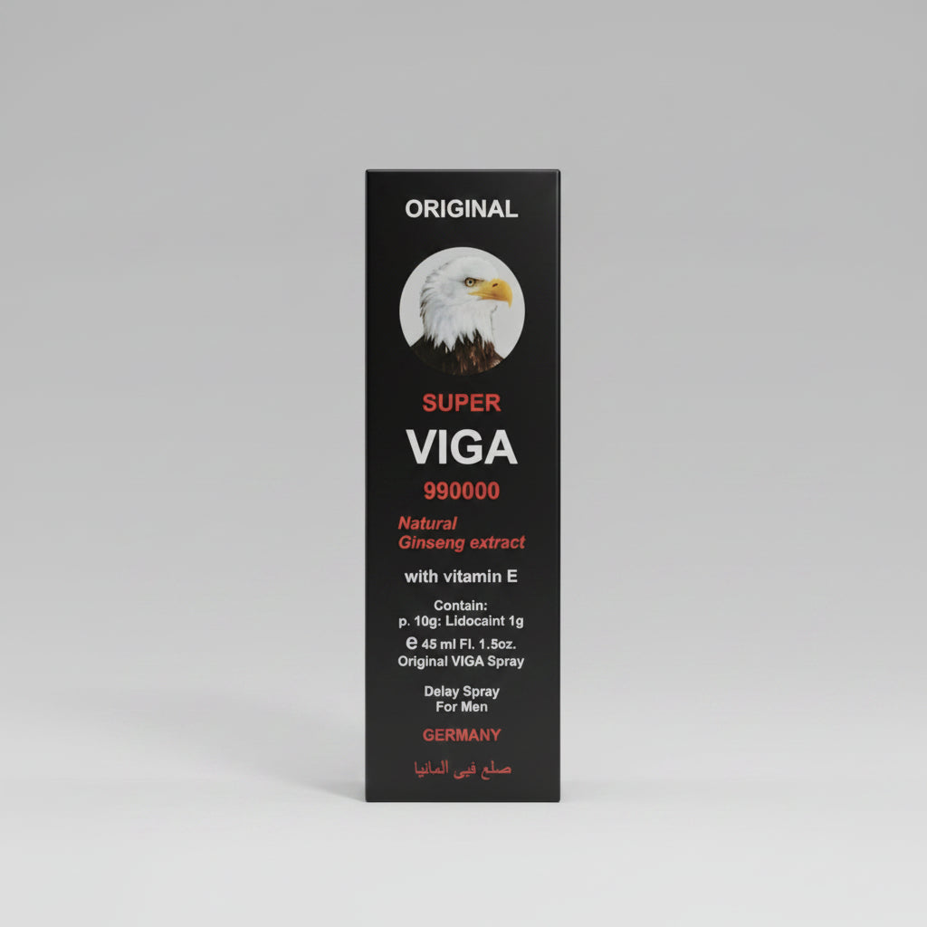 Super Viga 990000 Natural Delay Spray for Men – 45ml