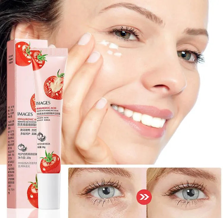 IMAGES Hyaluronic Acid Tomato Moisturizing Reducing Black Circle Eye Cream - 20g