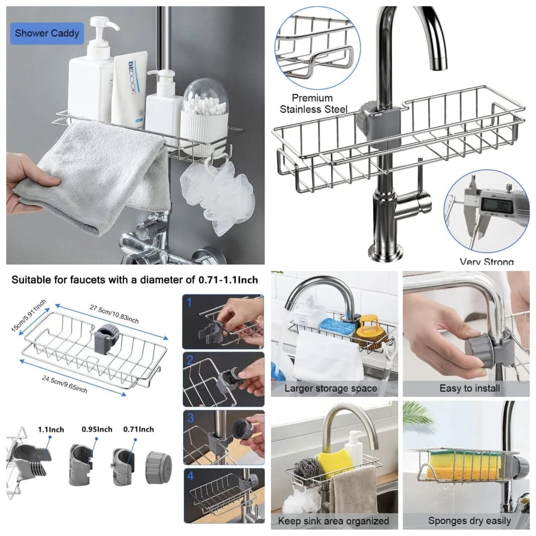 Steel Faucet Rack