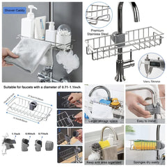 Steel Faucet Rack