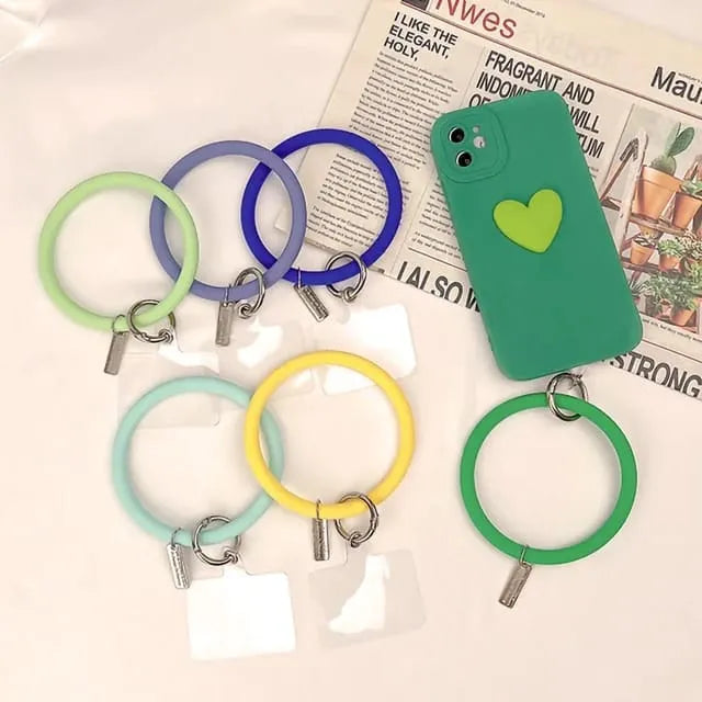 Silicone Anti-Lost Cell Phone Bracelet