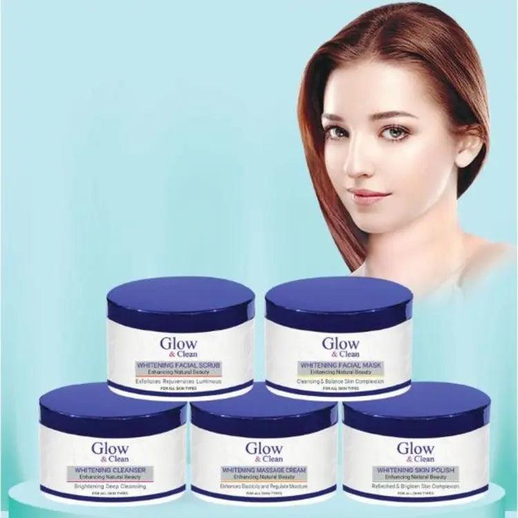 5 Step Glow & Clean Whitening Facial