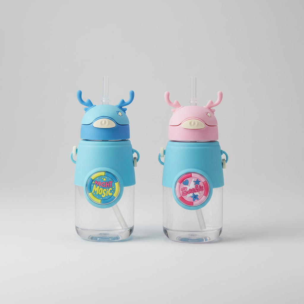 Kids Cartoon Water Bottle – Fun and Functional Hydration for Kids