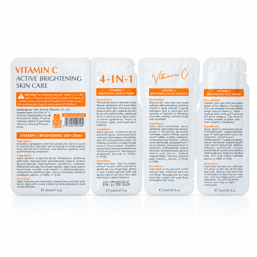 Dr. Rashel Vitamin C Skin Care Pouch 4-in-1