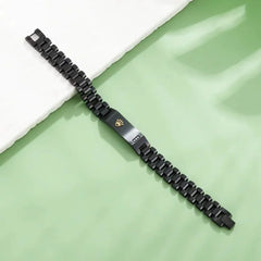 Rolex Style Mens Stainless Steel Chain Bracelet