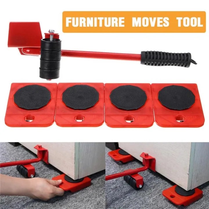 5 In 1 Moving Heavy Object Handling Tools