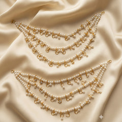 3 Lines Pearl Latkan Saharay