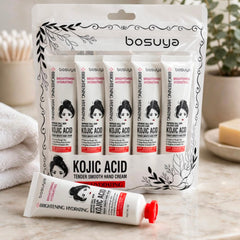 Bosuya Kojic Acid Tender Smooth Hand Cream Set - 5 Pieces - 30g Each