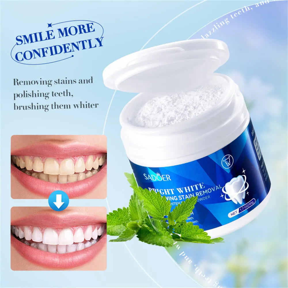 Sadoer Tooth Cleaning Powder For Oral Cavity Bright White