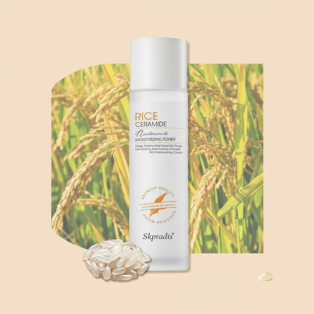 Skpradis Rice Ceramide Nicotinamide Moisturizing Toner