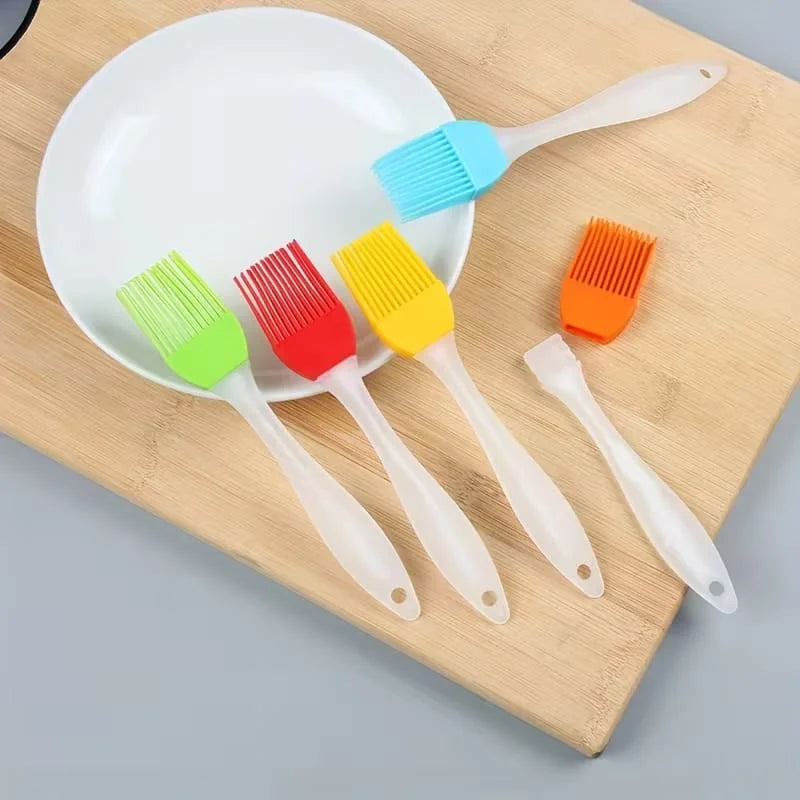 6-Piece Silicone Oil Brush Set