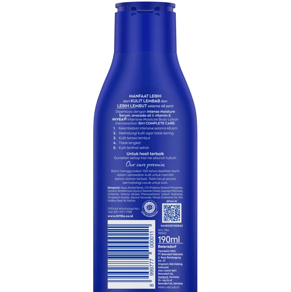 NIVEA Body Lotion – Deep Nourishment & 48-Hour Moisture Care