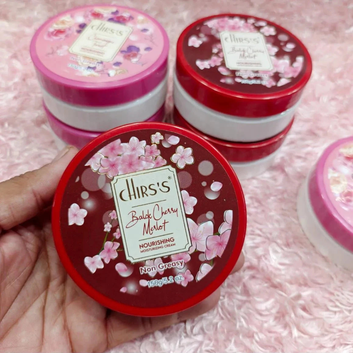 CHIRS'S Balck Cherry Melrot Moisturizing Cream - 150g