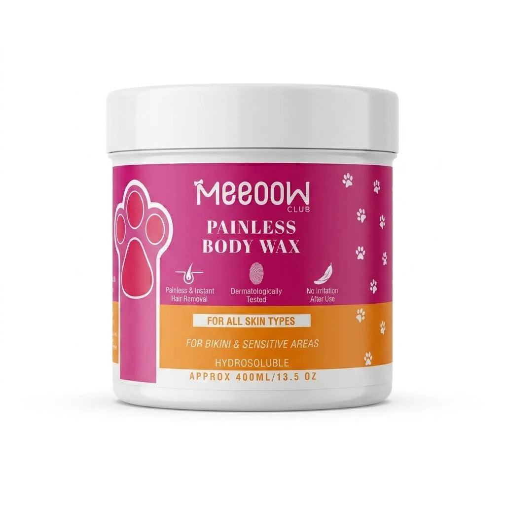 MeeOww Painless Body Wax - 400g