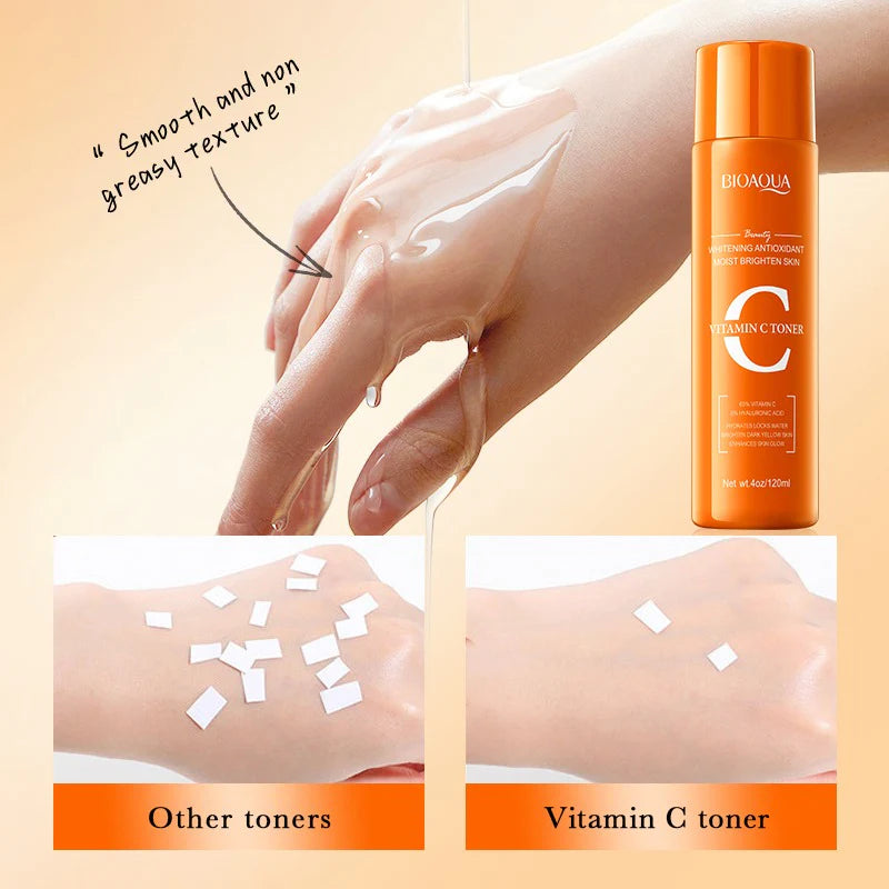 BIOAQUA Vitamin C Whitening Antioxidant Moist Brighten Face Toner – 120ml