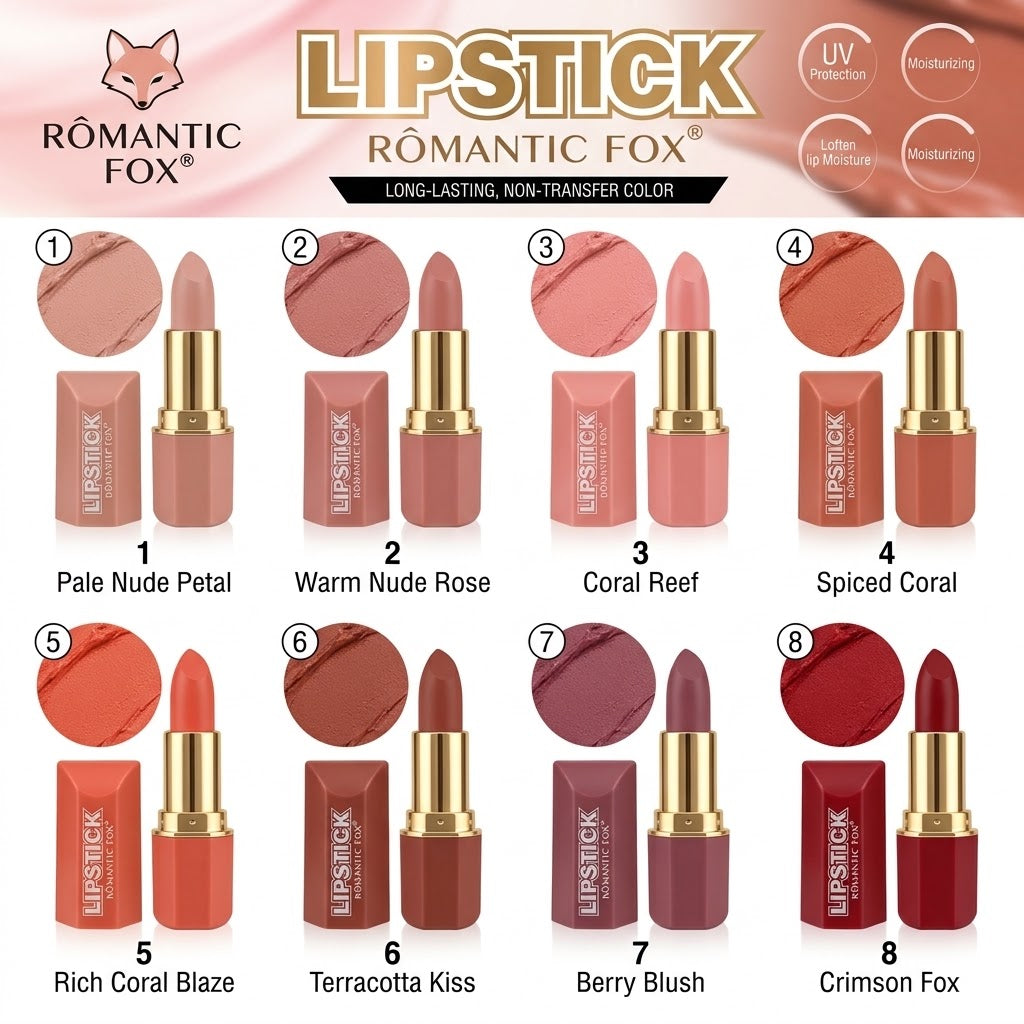 Romantic Fox Matte lipstick